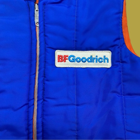 Vintage BFGoodrich Zip-Up Mechanic Vest - Size Small - Picture 3 of 9